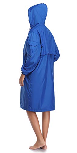 Image of Adoretex Unisex Swim Parka Water Resistant Warm Coat Water Sports Swim Parka for Adults & Kids