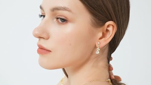 Image of GZWHD Wedding Jewelry Sets for Bride Bridesmaid Women Cubic Zirconia Necklace Earrings Bracelet Set Gift for Mother Friend Wife Daughter Sister Party Prom Jewelry