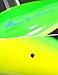 BLUEWING Deluxe Trolling Birds 650lbs Through Wire Fishing Teaser 7.28in Fish Lure for Tuna Marlin Mahi, Starboard-Yellow/Green, Only for Making Spreader Bars
