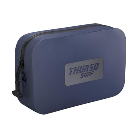 THURSO SURF Waterproof Fanny Pack Dry Bag Floating Adjustable Waist Strap Keep Your Phone and Valuables Safe/Dry SUP Accessories (Navy) Cover