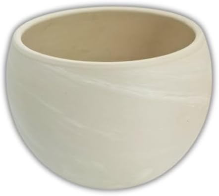 JAPI, Vaso Cachepô Cerâmica Berlim (15) Cor Cimento JAPI