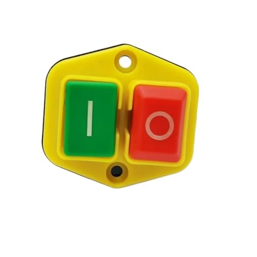 Interrupteur à bouton KJD17B 16A double isolation pour outillage - 4