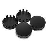 HowioZil 4Pcs 70mm(2.76in) Wheel Center Caps Wheel Rims Replacement 40342-EA210 Black Hub Caps, Titan Armada Xterra Frontier Pathfinder Rim Caps