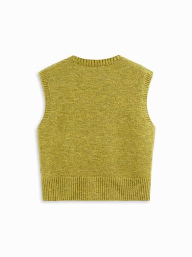 Image of CIDER Women's Sweater Vest Knit Sleeveless Pear Cute Graphic Tank Top