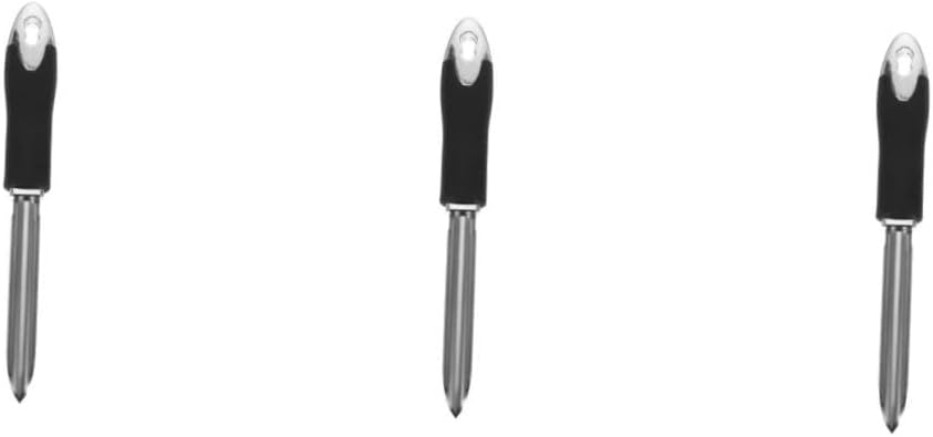 SOLUSTRE 3pcs Pepper Coring Tool Hook Ergonomic Handle Compact Design for Kitchen Gadget
