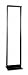 Hubbell Premise Wiring Equipment Rack, Mounting Style: Free-Standing, Load Rating: 500 lbs, 84.00" Height, 19.00" Width