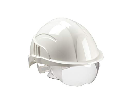 Centurion S10PLUSEWA Vision Plus - Casco de seguridad antideslizante, color blanco