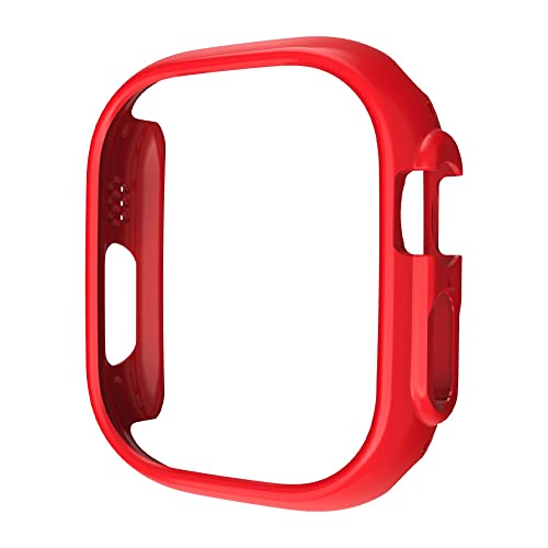 Étui pour Apple Watch Ultra 49 mm coque sport rouge idéale pour la randonnée et le quotidien