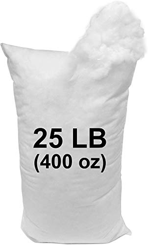 Hometex Canada Pillow Stuffing 25 lb Bag 100% High-Loft Polyester