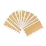 HAMPPLIES Cinta Adhesiva para Peluca y Extensiones de Cabello 12 Piezas Cinta Doble Cara Color Caqui para Uso Profesional en Fiestas y Eventos