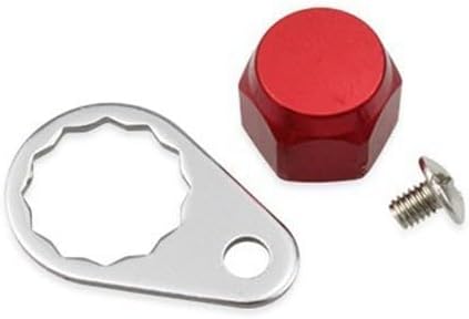 Baitcasting Reel Handle Securing Kit Featuring Screw Nut and Locking Cap for Daiwa Garcia Left Hand Right Hand Reels