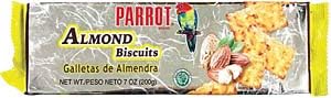 Parrot Almond Biscuits 7oz (Pack of 4)