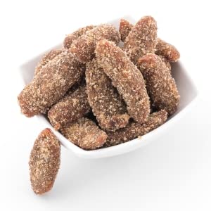 Image of Fuzion Foodz Dry Spicy Dates Kharik - 135g Each Sukha Teekha Khajoor (Pila Chuara), Sweet & Sour Seedless Teekhi Kharik Churan Laddu | Khajur Healthy Snacks, Spicy Kharak Goli