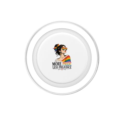 More Pride Less Prejudice LGBTQ PopSockets para evitar caídas de móviles compatibles con MagSafe 2