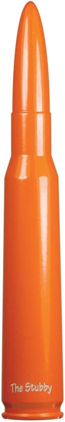 CravenSpeed Bullet Style Stubby Antenna Compatible with Harley-Davidson Motorcycles 1998-2023 | Short Antenna Replacement | Made in The USA (Orange)