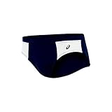 ASICS Women's Chaser Brief, Navy/White, 2X-Small