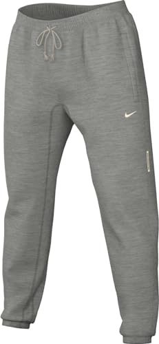 Nike Standard Issue Men's Dri-FIT Basketball Pants (DK Grey Heather/Pale Ivory, CK6365-063) Size X-Large