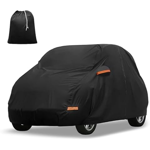 X AUTOHAUX Smart Fortwo All-Weather Car Cover Cover