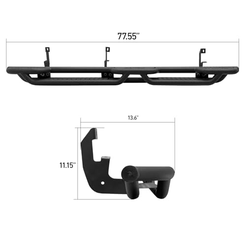 Estribos de acero para Chevy Silverado/GMC Sierra 2019-2025 miniatura 6