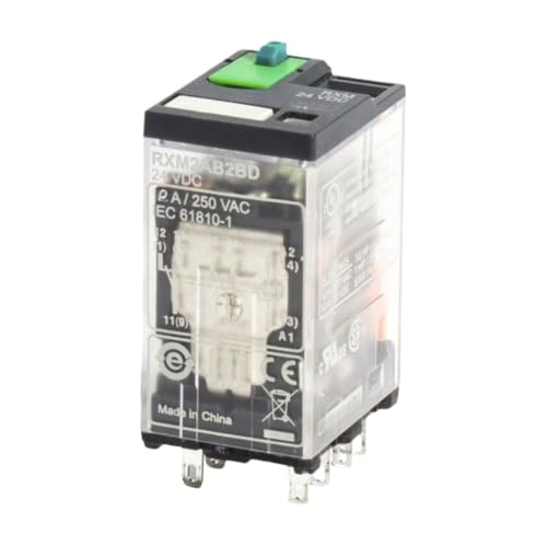 Relais 8-pin 12A DC12V RXM2AB2JD composant pour armoire électrique 2P7