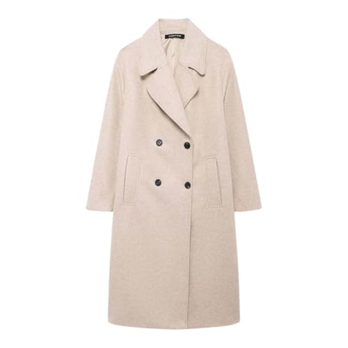 Women's Soft Wool Blend Winter Trench Coat