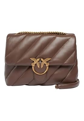 Pinko Tracolla Marrone Castano/antique Gold 100037A0F2 MARRONE CASTANO/ANTIQUE GOLD TU.