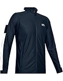 Under Armour Men's UA Twister Full Zip Track Jacket 1347293 (Academy / White - 408, X-Large)
