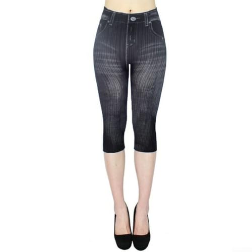 Pantalones de yoga de pierna recta y cintura alta para mujer, pantalones deportivos casuales elásticos para fitness, correr, ropa de descanso (XXXL negro)