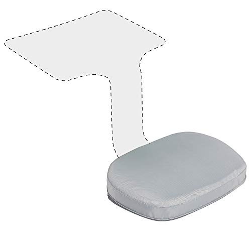 Image of ECR4Kids The Surf Cushion, Added Seat Cushion for The Surf Portable Lap Desk, Padded Foam Support for Flexible Seating, Grey (Surf Desk Sold Separately)