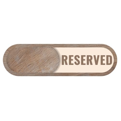 空き予約サイン - 浴室占有インジケータ、引き戸サイン|プライバシーシンボルを邪魔しないでください、会議トイレ、ホテル、病院のビジーライト用ドアインジケータをノックしてください