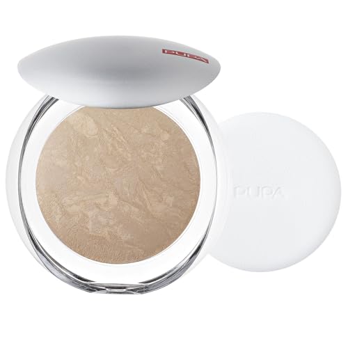 Pupa Luminys Silky Baked Face Powder 05 Amberlight Puder wypiekany do twarzy