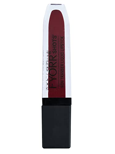 Image of Non Transfer Liquid Lipstick Waterproof Ultra Pigmented Matte Non-Sticky Smooth Finish Lip Color, 6ml (Paraben Cruelty Free) (NudePerfect WineDivine)