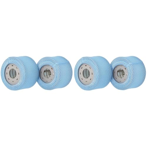 MSpa 2 x Replacement Filter Cartridges Hot Tubs Accessories 90 Pleats Fit Models, White, One Size (Pack of 2)