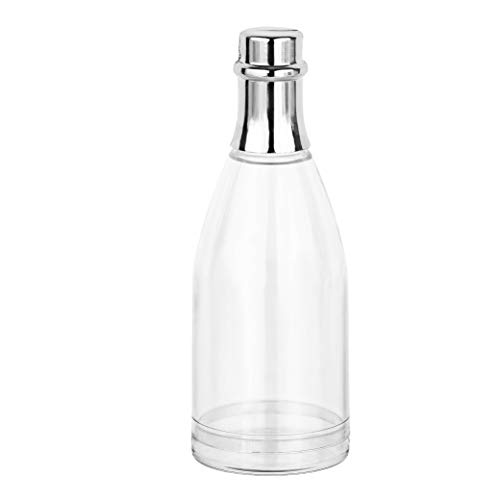 Hammont Champagne Bottle Shaped Acrylic Candy Boxes - 12 Pack - 1.57"X4.13"- Perfect For Weddings, Birthdays, Party Favors And Gifts | Designer Cute Clear Lucite Plastic Treat Containers #TOP14