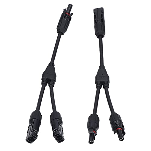 Snapklik.com : Solar Connectors, Y Branch Parallel Adapter 1000V PV ...