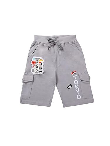 Image of KiddoPanti Boys Knee Length Cargo Short