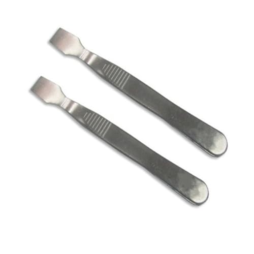 5Pcs Stainless Steel Screen Remover Pry Tool Durable Flat Spudger Opener for Mobile Phone and Electronic Device Repair Compact Design for Easy Storage