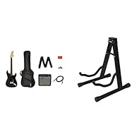 Product 1: A superb gateway into the time-honored Fender family, the Squier Affinity Series Stratocaster HSS delivers legendary design and quintessential tone for today’s aspiring guitar hero. Product 1: This Strat features several player-friendly re...