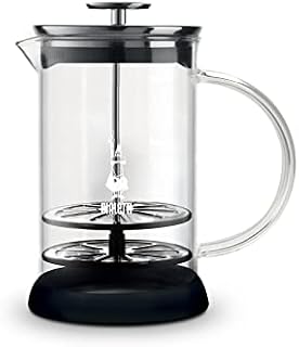 Bialetti Glass Milk Frother, Black