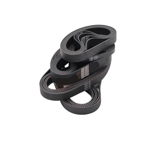 Courroie synchrone 2GT 784mm de boucle fermée en caoutchouc de 6mm de large