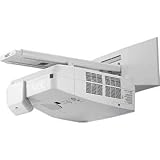 NEC Display Solutions NP-UM351W-WK NP-UM351W-WK 3500-Lumen Widescreen Ultra Short Throw Projector with Wall Mount