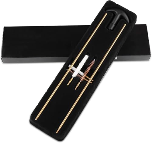 YUEWO Gun Cleaning Kit 5.56MM 4.5MM .17 .22 Caliber Gun Cleaning Kit for Handgun Rifle Shotgun Pistol, Hunting Gun Accessories Gun Barrel Cleaning Tool for Shooting