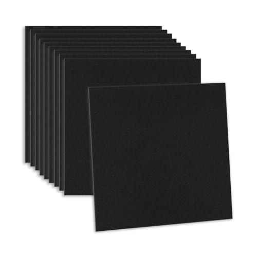 Fantasnight Tegelstickers 15x15cm 24 Stuks Zwart, Marmer Zelfklevende Wandtegels, Plakfolie Tegels Vinyl Waterdicht, Peel and Stick voor Keuken Badkamer Backsplash