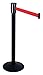 Barrier Post with Belt, 40 in. H, Sloped