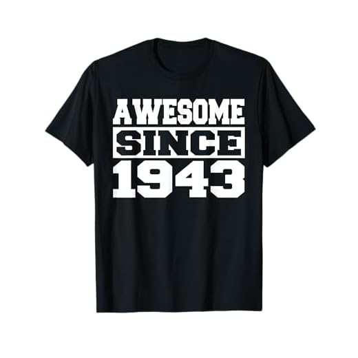 79 Años Impresionantes Desde 1943 79 Cumpleaños Mujeres Camiseta