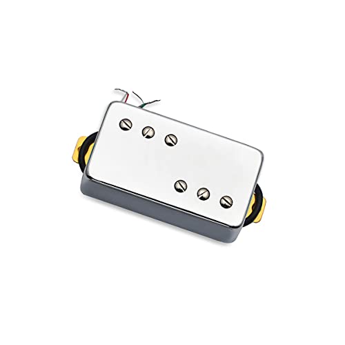 Shengsui Ceramic Humbucker Double Coil Pickups Bridge 52Mm Pickup With Lp Style Electric Guitar Parts Chrome #TOP1