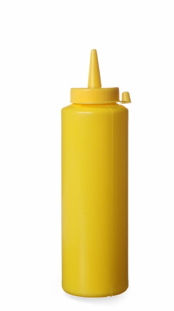 HENDI Dispenser bottles, yellow, ⌀50x(H)185 mm, 0.2 L
