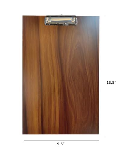 Wooden Clipboard A4 Size with Strong Metal Clip | Solid Wood Grain Study & Exam Writing Board | Durable Office, School & Home Use Clipboard (S.N. 28) - Image 4
