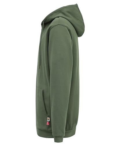 Image of VATRENUS FR Hoodies for Men Pullover 10.5oz Cotton Fleece Flame Resistant Jacket Fire Retardant Welding Sweatshirts