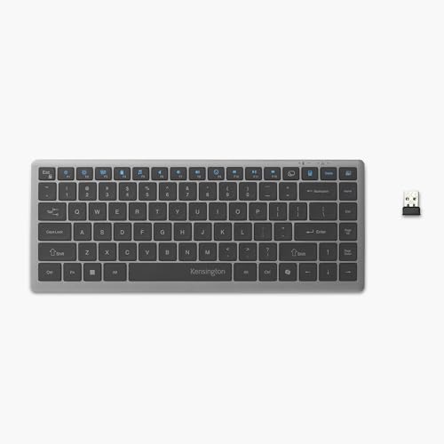 Kensington KB435 Wireless Compact Keyboard, Bluetooth...